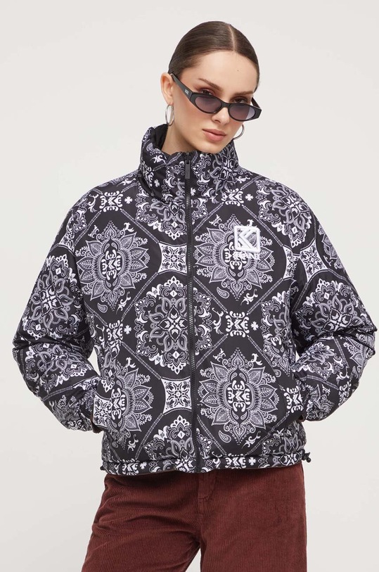 Μπουφάν δυο όψεων Karl Kani καφέ 6176632