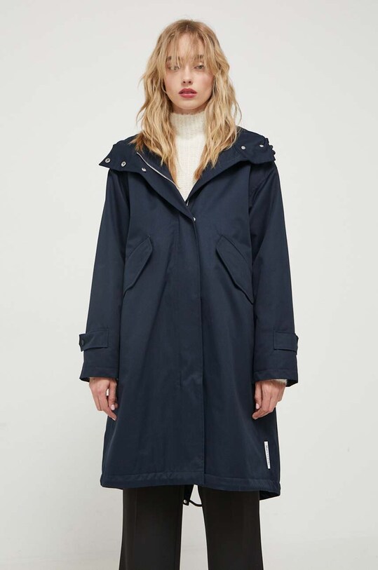 Marc O'Polo parka 307007071091 granatowy AW23