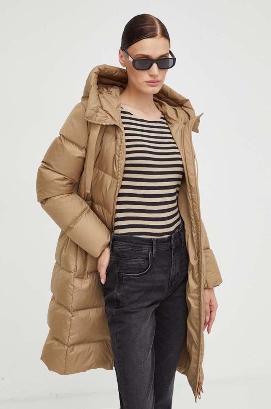 Péřová bunda Marc O'Polo 309032971069 béžová AW23