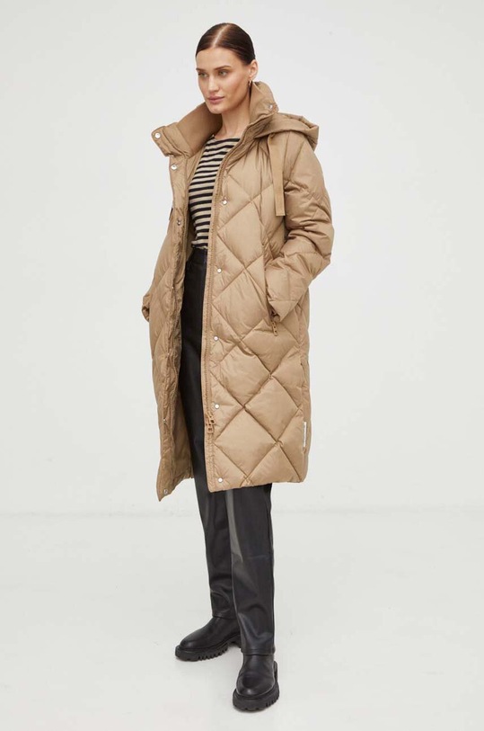 Marc O'Polo kurtka puchowa 309032971073 beżowy AW23
