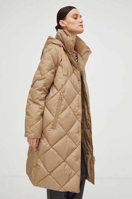 Marc O'Polo kurtka puchowa beżowy 309032971073