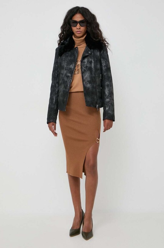 Guess geaca ramones W3BL31.WFQZ0 negru AW23