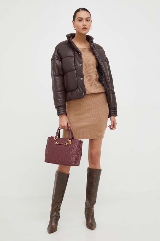 Guess kurtka W3BL12.WFSP0 brązowy AW23