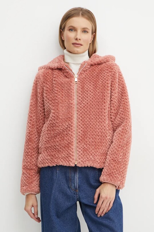 Îmbrăcăminte Guess geaca W3BL50.WFSD0 portocaliu