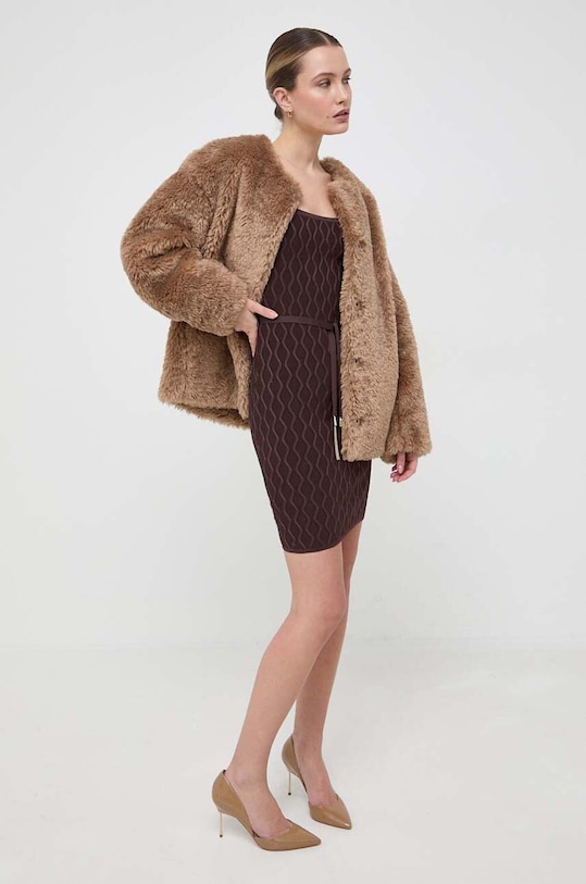 Guess kurtka W3BL76.WEYQ0 brązowy AW23