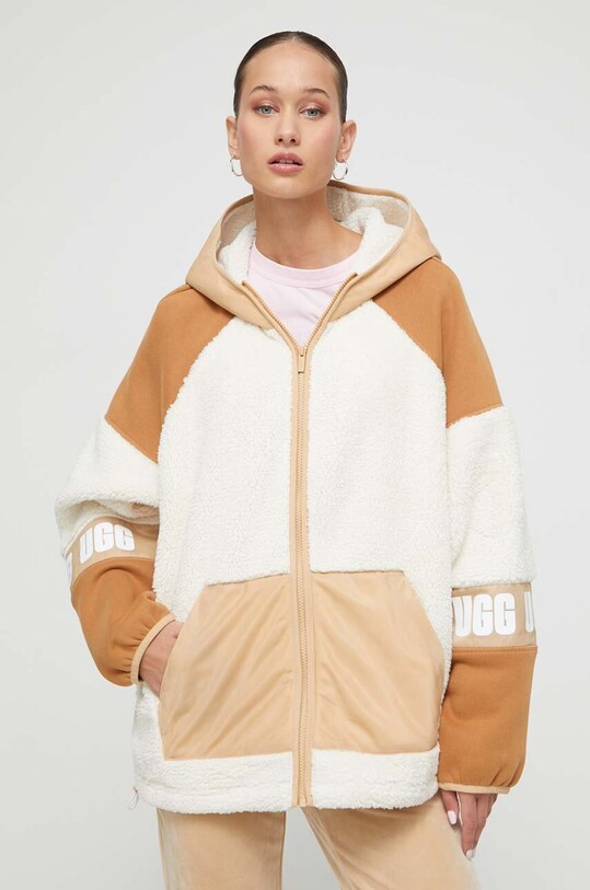 UGG bluza nadruk beżowy 1144534