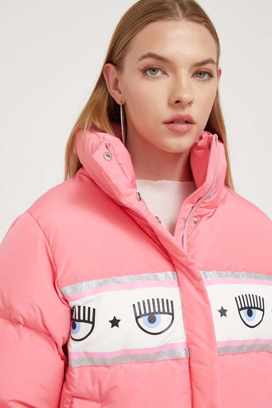 Chiara Ferragni kurtka puchowa różowy 75CBU480