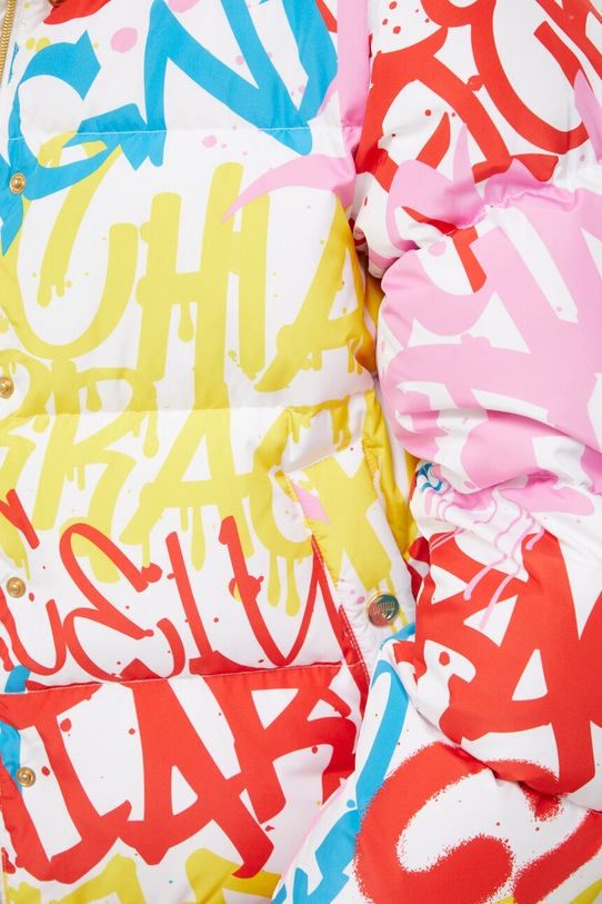 Chiara Ferragni kurtka puchowa 75CBU481 multicolor