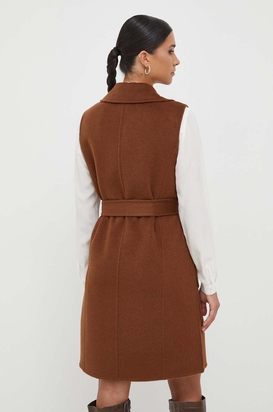 Oblečenie Vlnená vesta Luisa Spagnoli 540242 hnedá