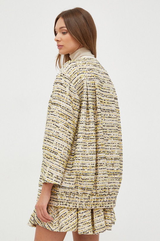 Одежда Куртка с примесью шерсти Custommade 999580881 зелёный