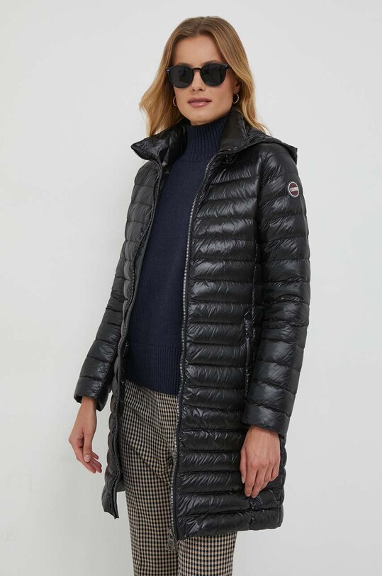 Pernata jakna Colmar s kapuljačom crna 2244R.5WG
