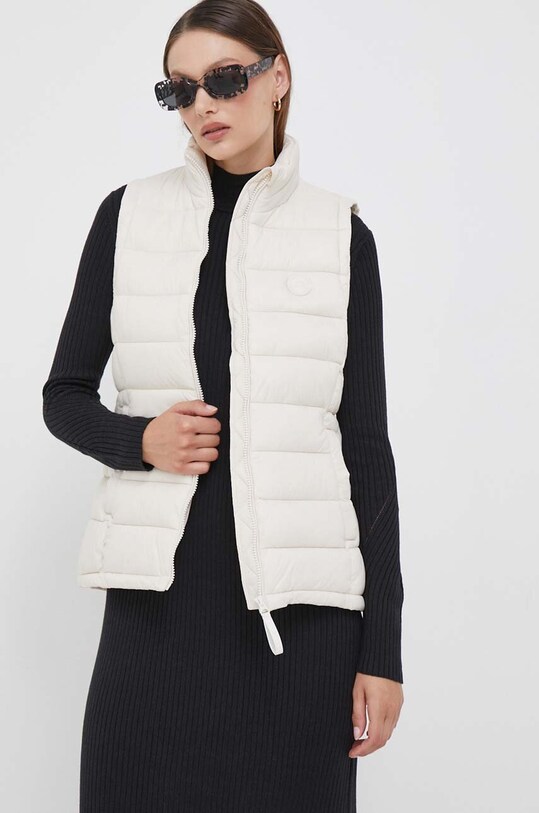 Vesta Pepe Jeans jemné zateplenie béžová PL402226.808
