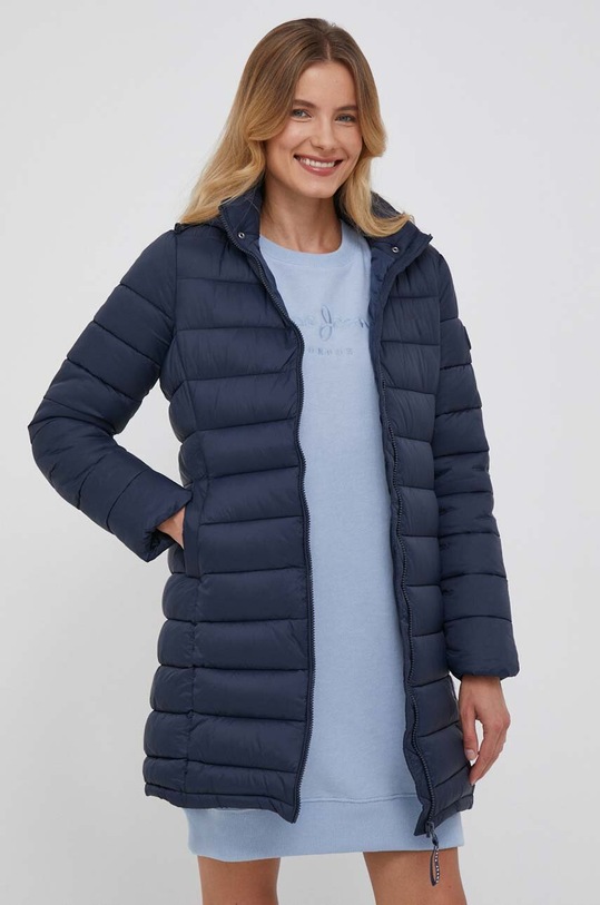 Pepe Jeans rövid kabát Maddie PL402252.594 sötétkék AW23