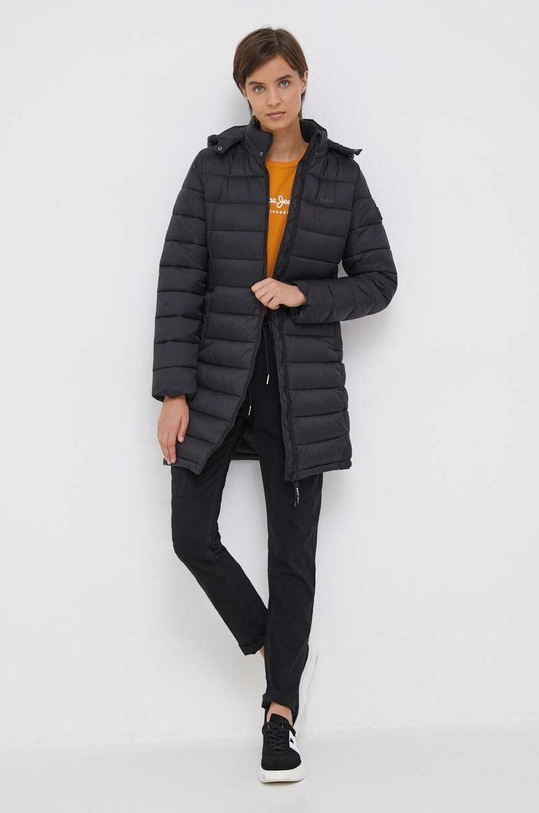 Μπουφάν Pepe Jeans Maddie PL402252.999 μαύρο AW23