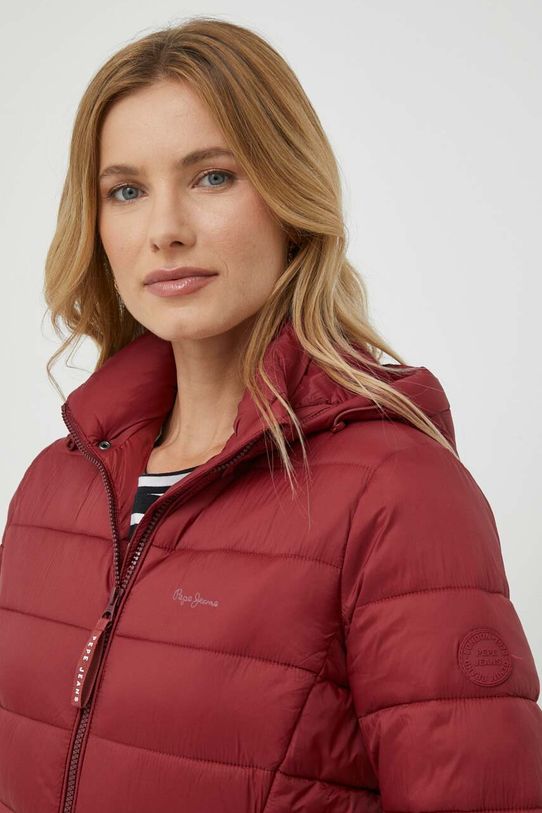 Bunda Pepe Jeans burgundské PL402253.299