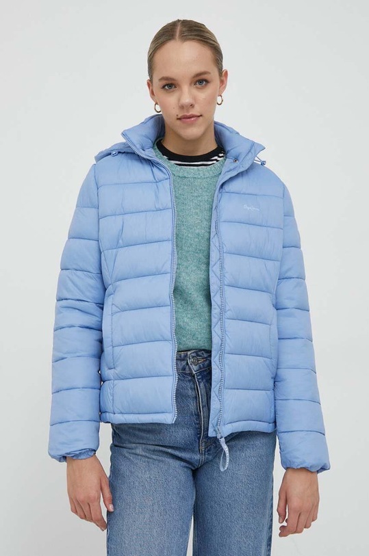Pepe Jeans kurtka Maddie Short pozostałe niebieski PL402253.563