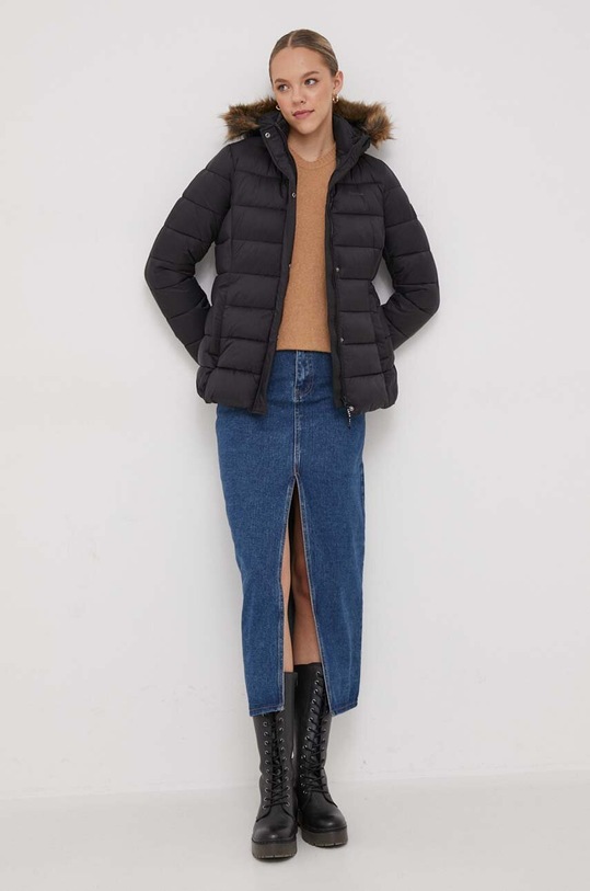 Bunda Pepe Jeans PL402259.999 černá AW23