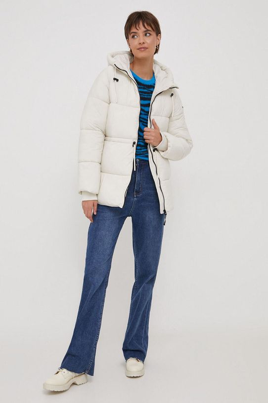 Μπουφάν Pepe Jeans Misty PL402267.804 μπεζ AW23