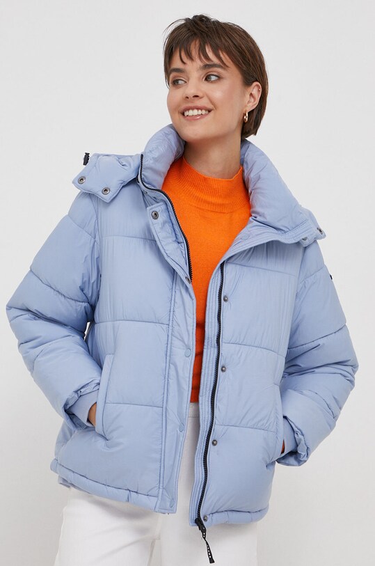Pepe Jeans geaca Morgan cu captuseala albastru PL402273.563