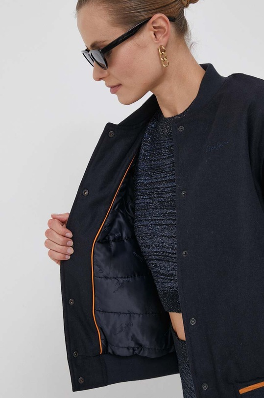 Bunda z vlněné směsi Pepe Jeans NELLA PL402277.594