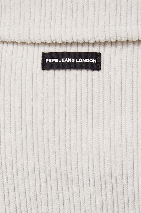 Pepe Jeans geacă cu aspect de cămașă Rish Corduroy PL402289.804 bej