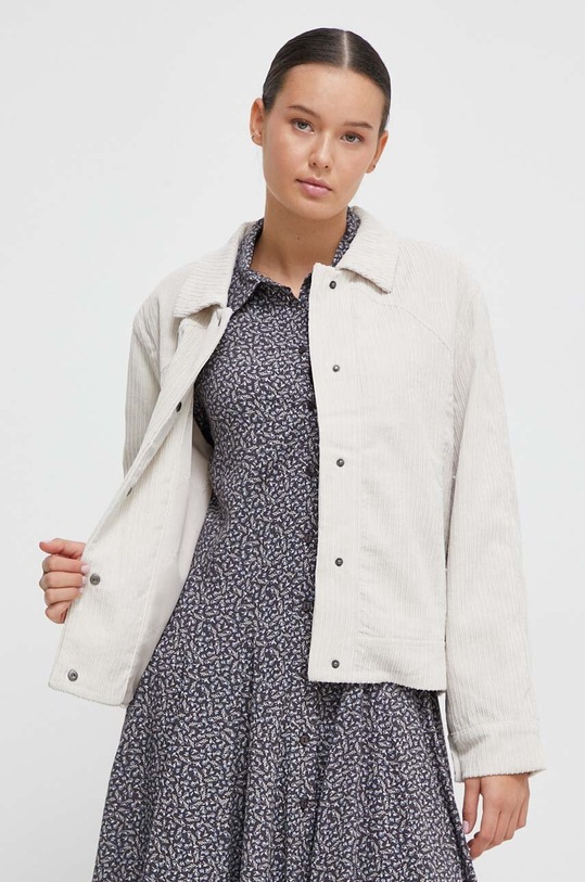 Pepe Jeans geacă cu aspect de cămașă Rish Corduroy PL402289.804