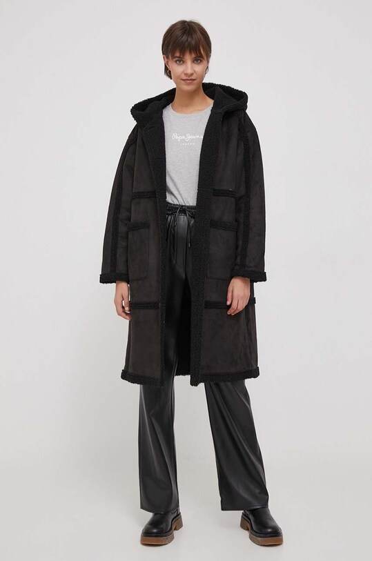 Bunda Pepe Jeans PL402294.999 čierna AW23