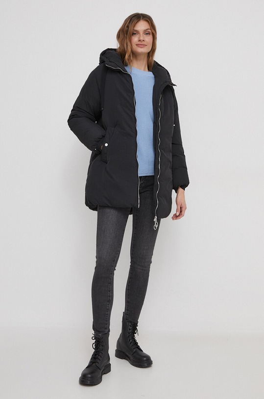 Bunda United Colors of Benetton 2T2LDN052.100 čierna AW23