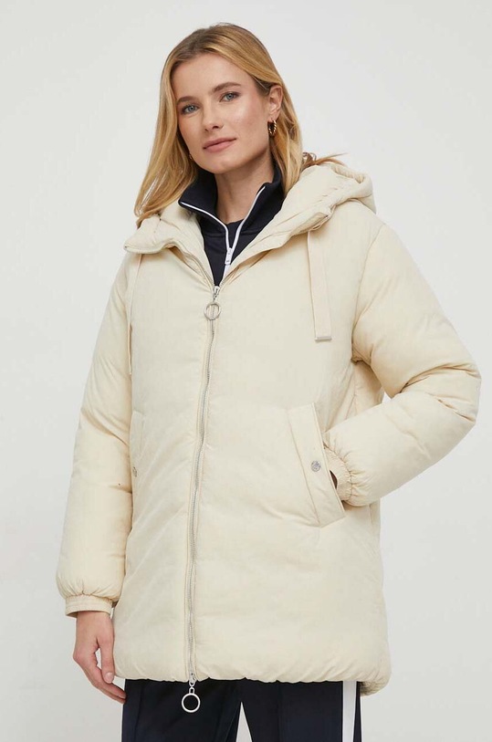 United Colors of Benetton rövid kabát szigetelt bézs 2T2LDN052.1J4