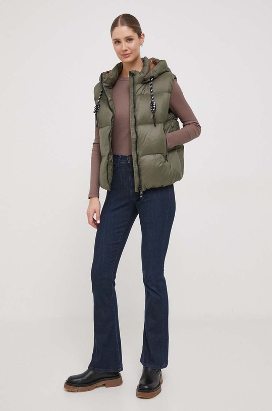 Deha bezrękawnik puchowy D93580.87612 zielony AW23