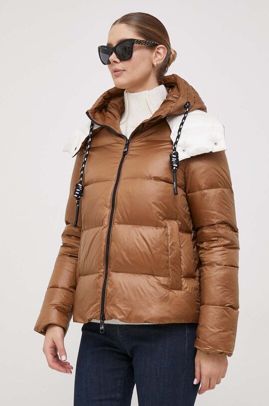 Pernata jakna Deha Planet friendly smeđa D93582.87118