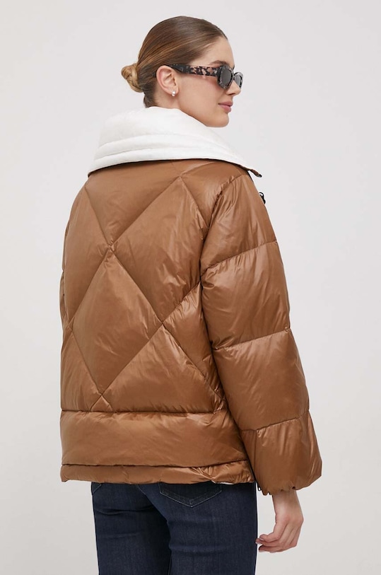 Odzież Deha kurtka puchowa D93581.87118 brązowy