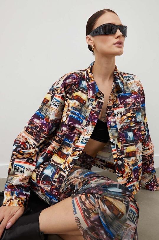 Résumé jacheta de bumbac necaptusit multicolor 19121045