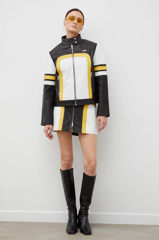 Résumé geaca de piele Tendra 19291054 negru AW23