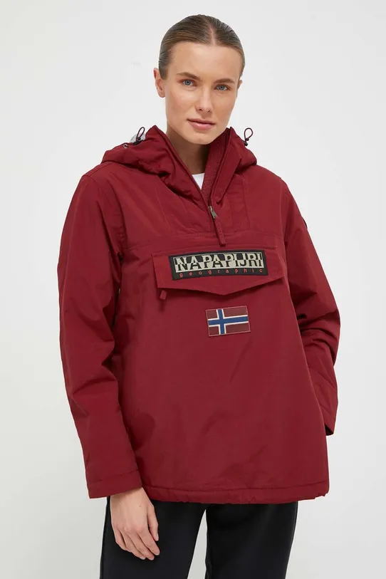 Napapijri kurtka outdoorowa Rainforest Winter pozostałe bordowy NP0A4GM5R541
