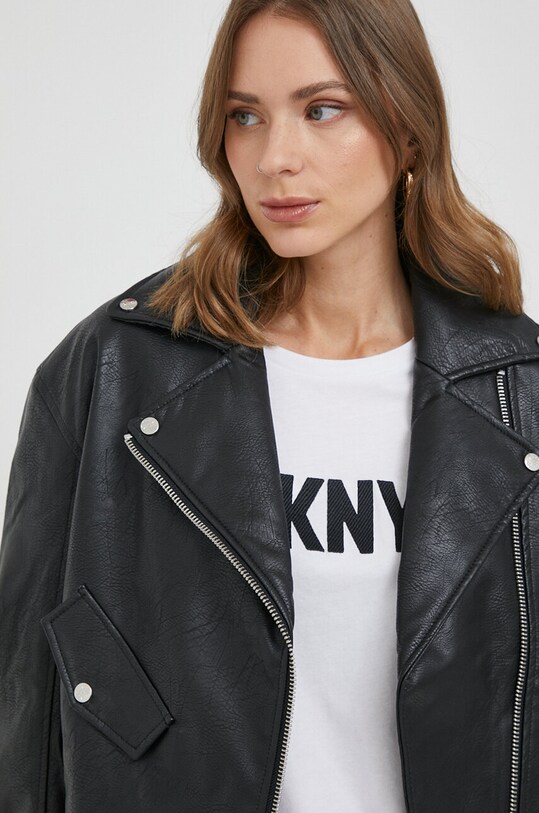 United Colors of Benetton ramoneska czarny 28MKDN04N.100