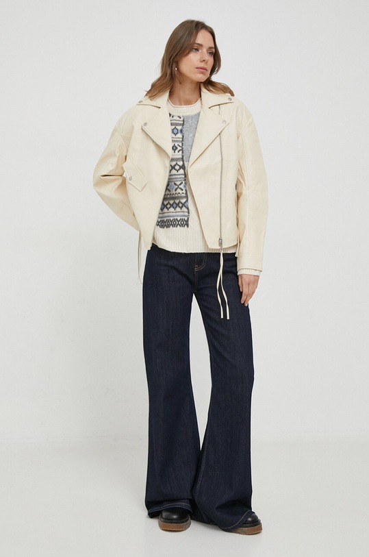 Куртка United Colors of Benetton 28MKDN04N.1J4 бежевый AW23