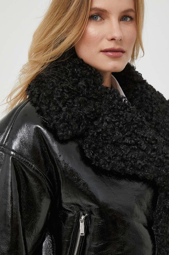 Bunda United Colors of Benetton 2HQHDN04V.100 čierna