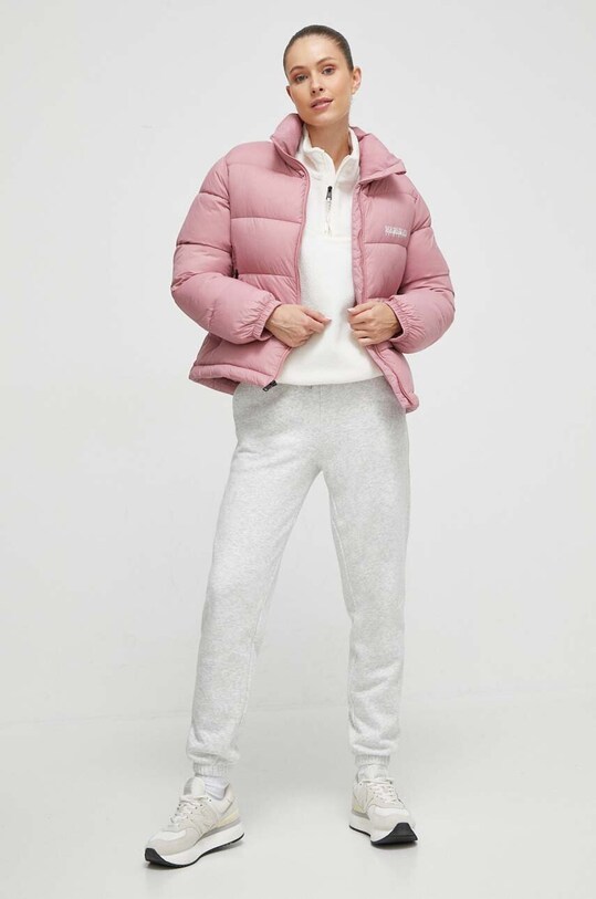 Napapijri jacket NP0A4HJVP871 pink AW23