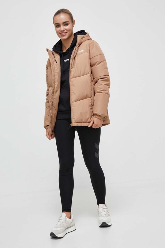 Hummel kurtka 221466 beżowy AW24