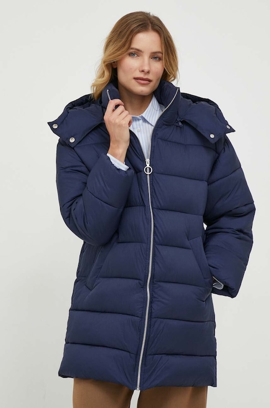 Bunda United Colors of Benetton s podšívkou námořnická modř 2SYWDN03B.252