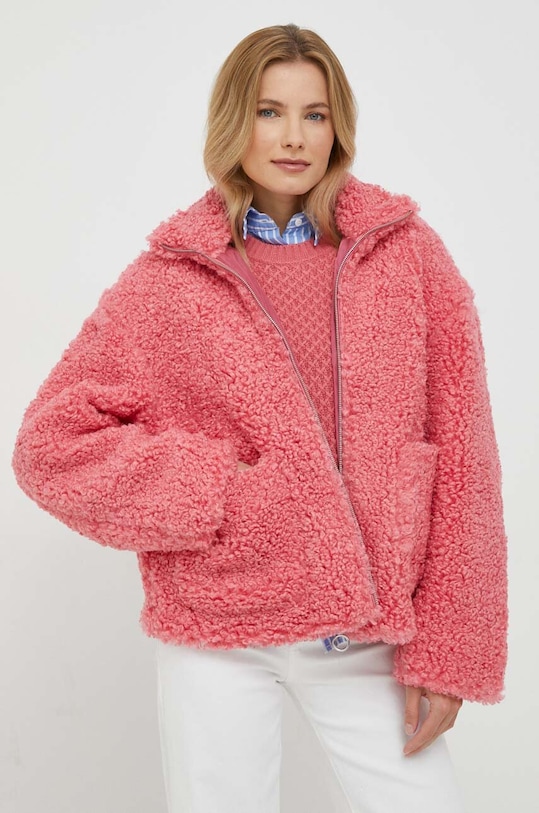 United Colors of Benetton giacca 2RHSDN033.11F rosa AW23