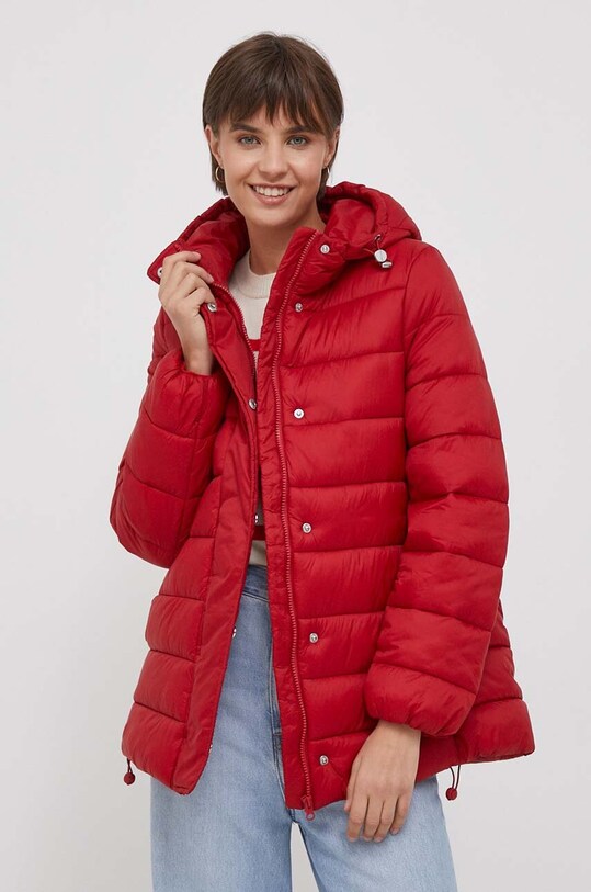 United Colors of Benetton geaca cu captuseala rosu 2NIWDN013.0V3