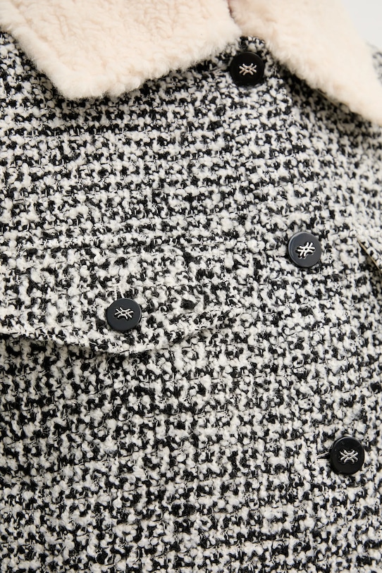 Μπουφάν πουκάμισο με μαλλί United Colors of Benetton 2I20DN048.902