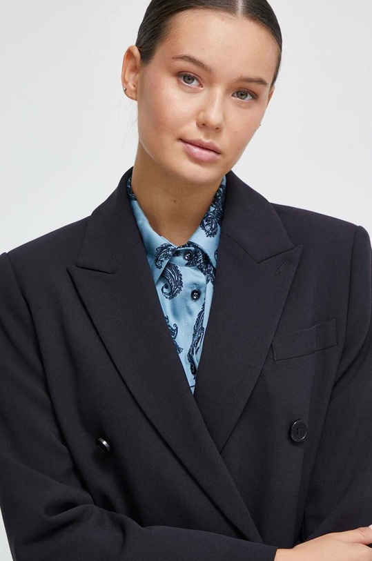 United Colors of Benetton marynarka czarny 29HHDW016.100