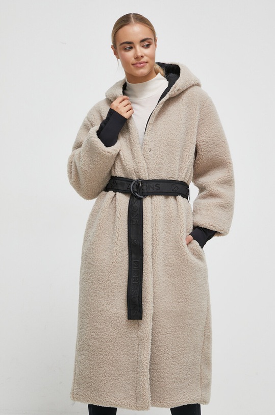 Didriksons płaszcz pozostałe brązowy 504798