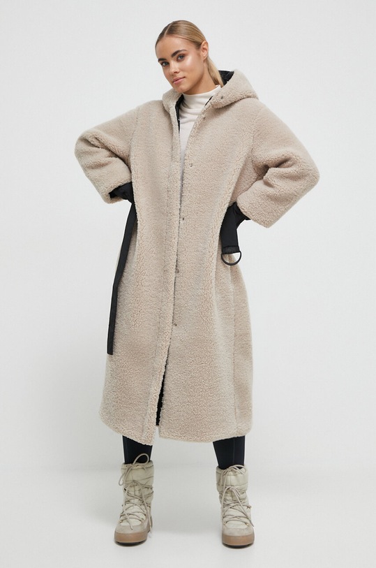 Didriksons płaszcz 504798 brązowy AW23