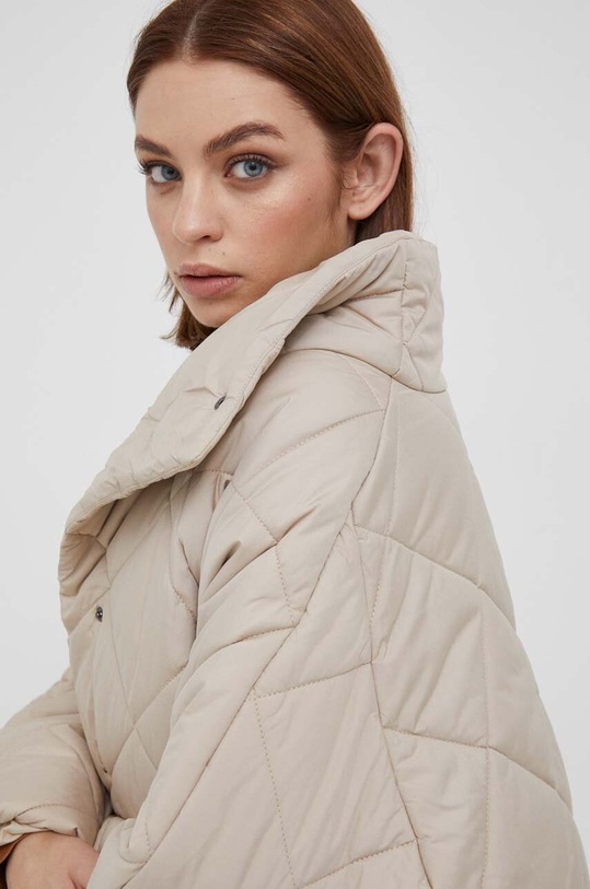 Μπουφάν Sisley 2WDYLN02M.3A6 μπεζ