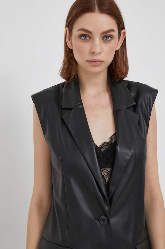 Sisley bezrękawnik czarny 2X9WLJ00D.100