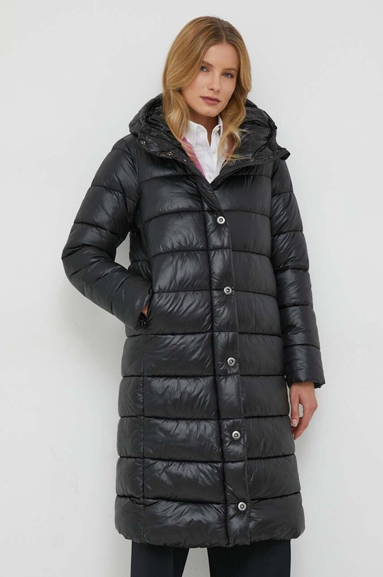 Μπουφάν Sisley άλλο μαύρο 2MRHLN031.100